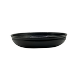 Prato de Polipropileno 25cm Preto - A Gourmet