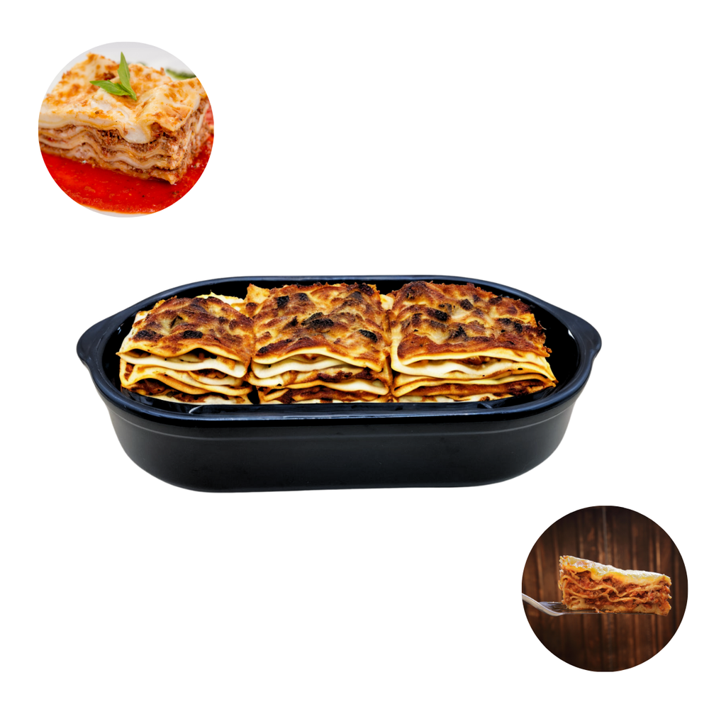 Assadeira Preta de Polipropileno 1,3L - A Gourmet