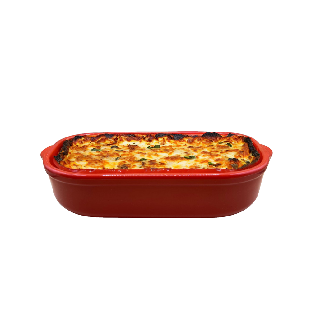 Assadeira Vermelha de Polipropileno 1,3L - A Gourmet