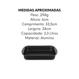 Assadeira Funda Aluminio Multiflon