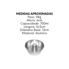 Forma Torta de alumínio Suiça - A Gourmet
