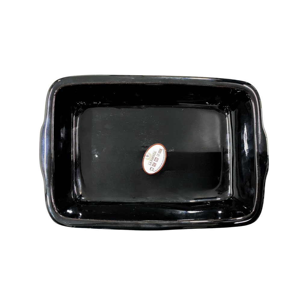 Assadeira Preta N2 Quadrada de Cerâmica - A Gourmet