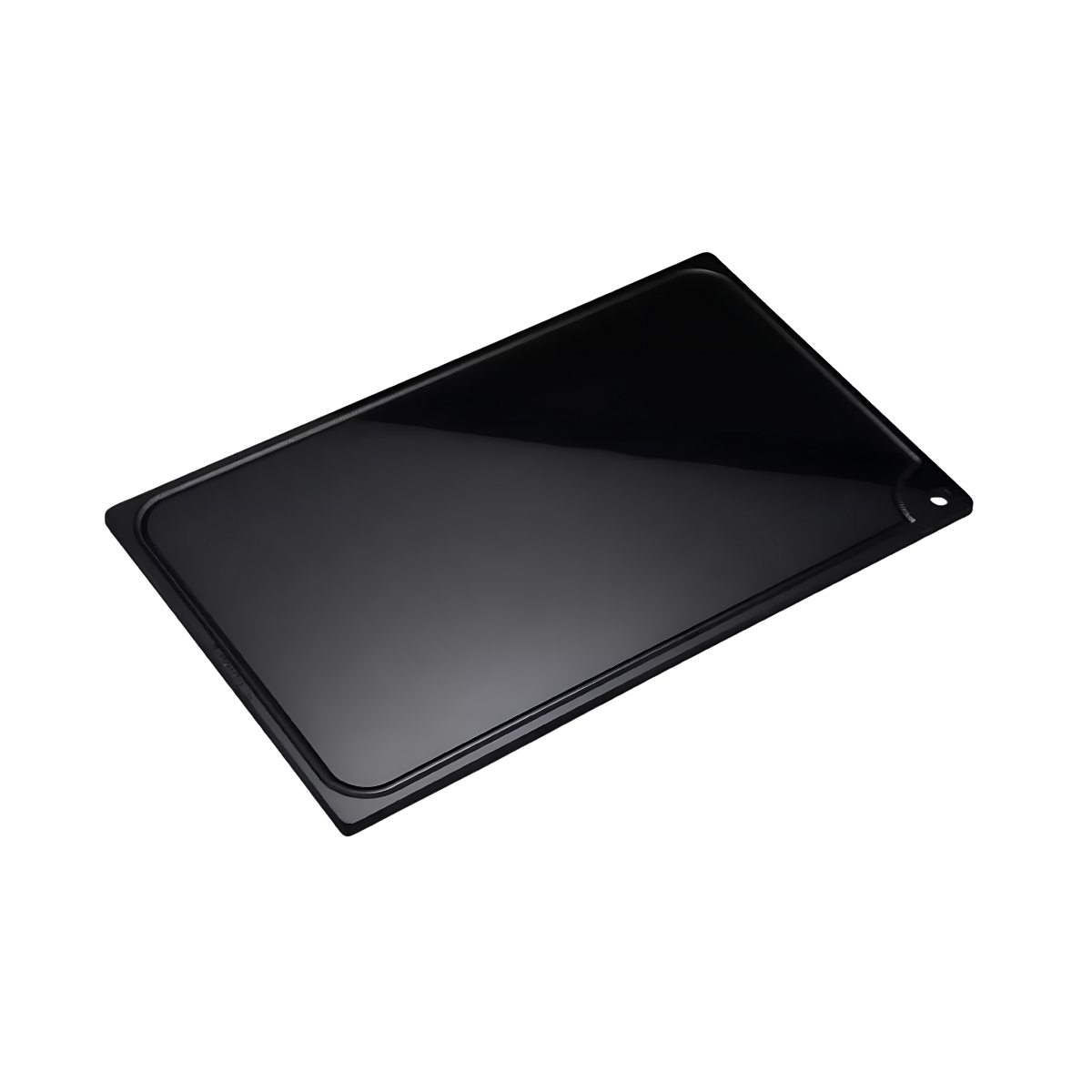 Placa de Corte Preta Para Churrasco 50cm - A Gourmet