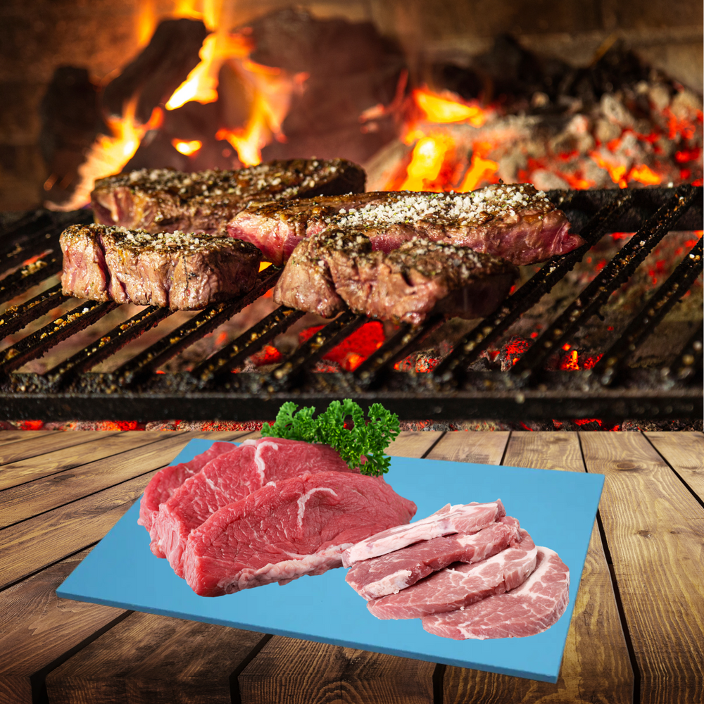 Placa de Corte Azul Lisa 50cm Soirac