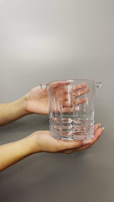 Balde Gelo C/ Pegador 830ml Vidro