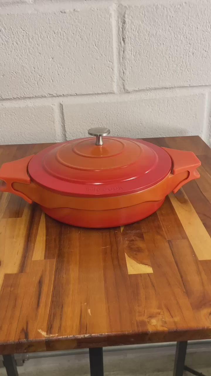 Caçarola Baixa Le Cook 2,4L Antiaderente Cerâmico – A Gourmet