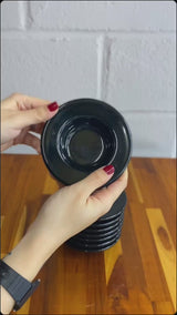 Pires Chapéu de Porcelana Preto