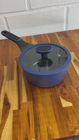 Panela Com Tampa 1,9L Azul Cerâmica