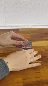 Mini Display de mesa para identificação