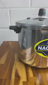 Panela pressão alumínio Polido 10litros