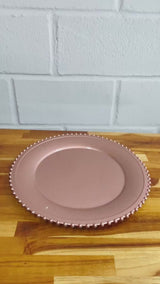 Sousplat Rose Gold 33cm