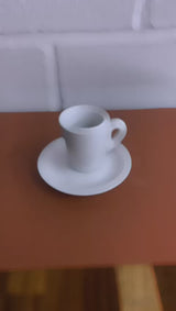 Xicara café genova porcelana segunda linha 85ml