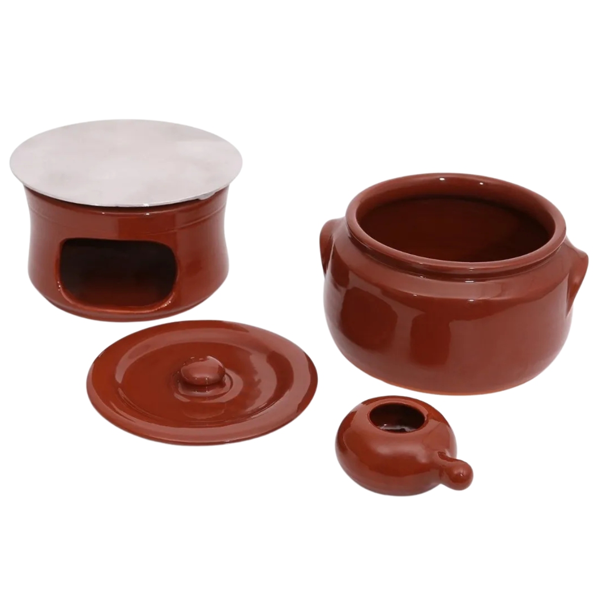 rechaud de barro completo kit feijoada