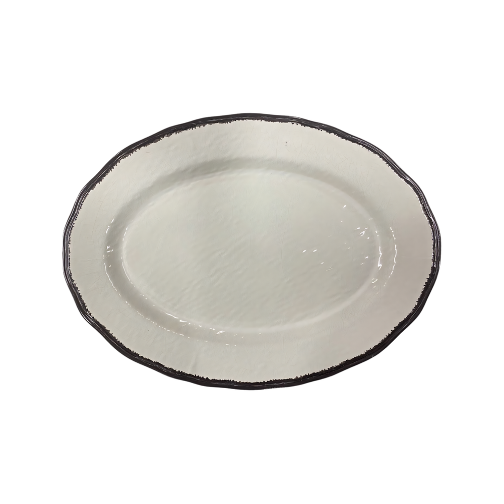 Travessa Oval de Melamina Siena 45cm - A Gourmet