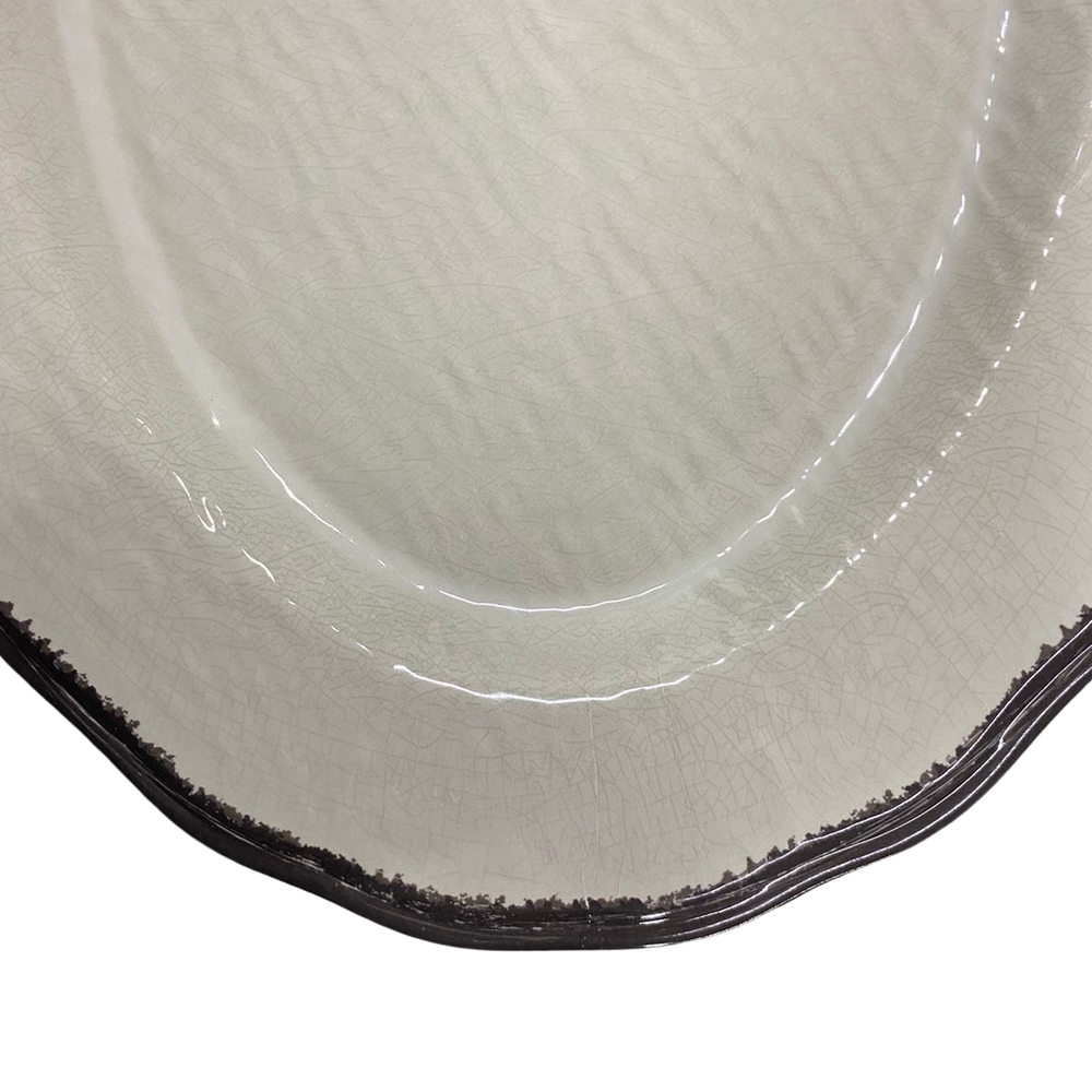 Travessa Oval de Melamina Siena 45cm - A Gourmet