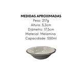 Tigela Melamina Siena 18cm - A Gourmet