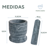 Pilão Pedra Sabão
