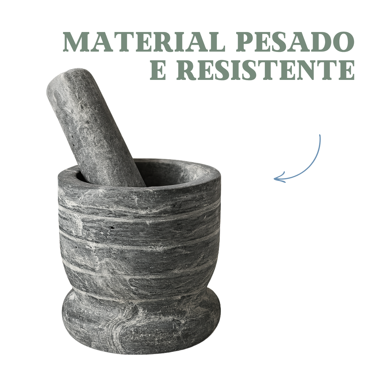 Pilão Pedra Sabão