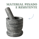 Pilão Pedra Sabão
