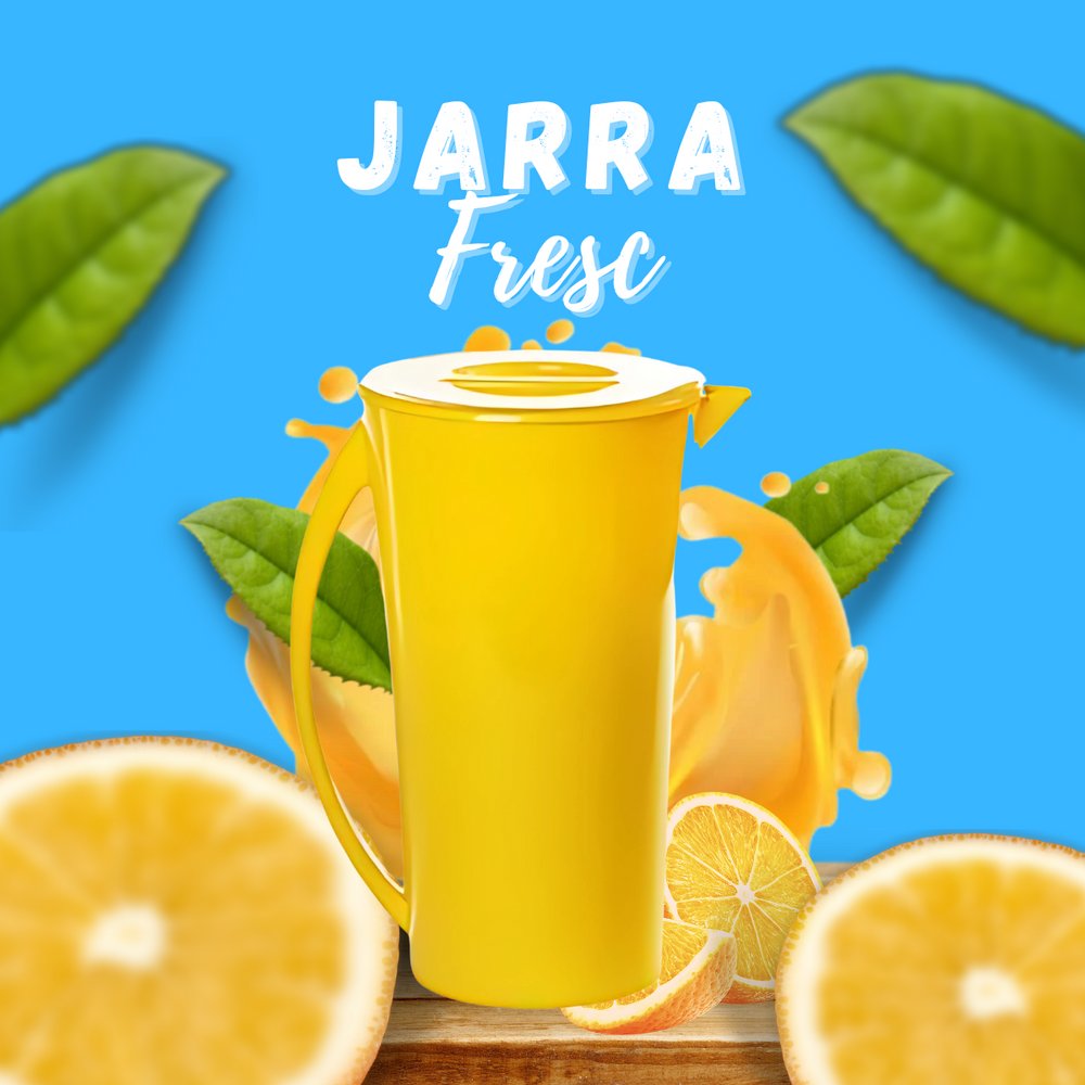 Jarra Amarela 2,5L de Polipropileno - A Gourmet