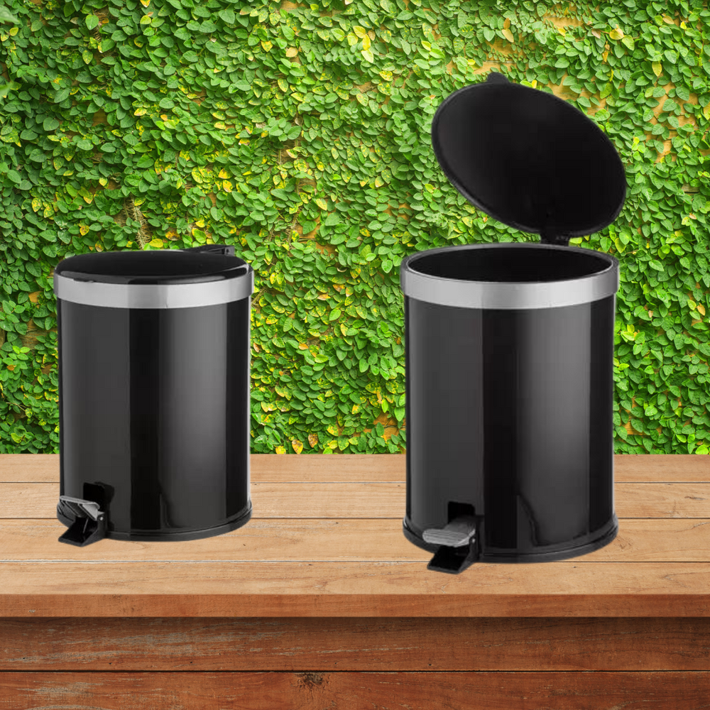 Lixeira Plastica com Pedal 1,2L Viel