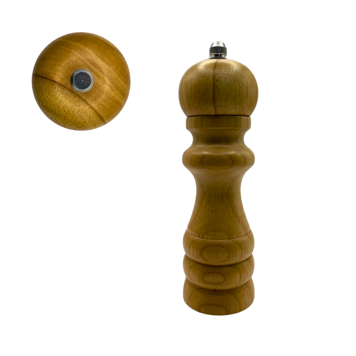 Moedor Sal e Pimenta Madeira 17cm - A Gourmet