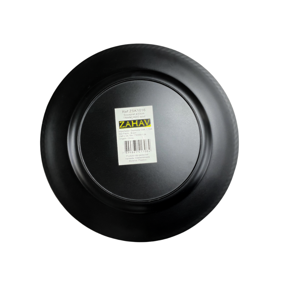 Sousplat de Plástico 33cm Trançado - A Gourmet