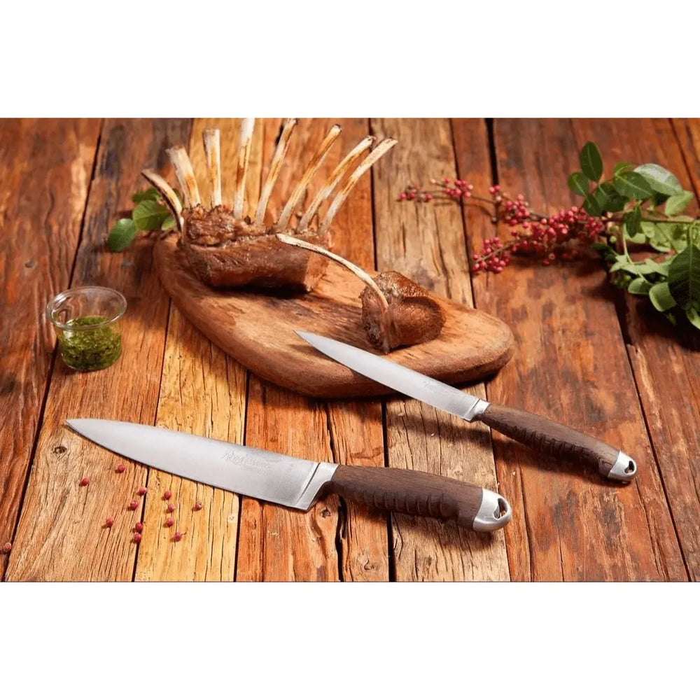 Jogo De Facas C/ Cepo Renaissance Mundial 5 Peças Hercules