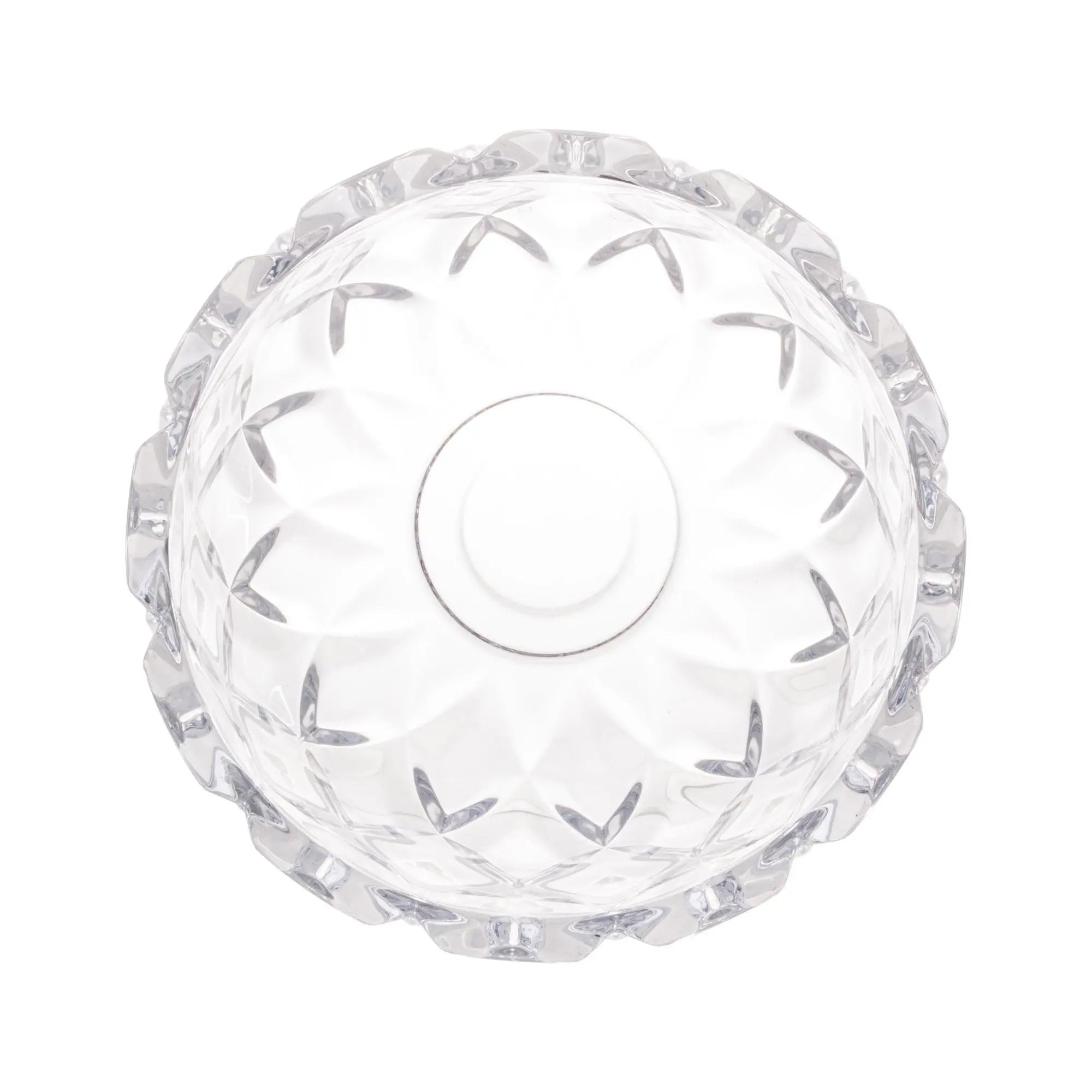 Centro De Mesa Deli Diamond Vidro Lyor