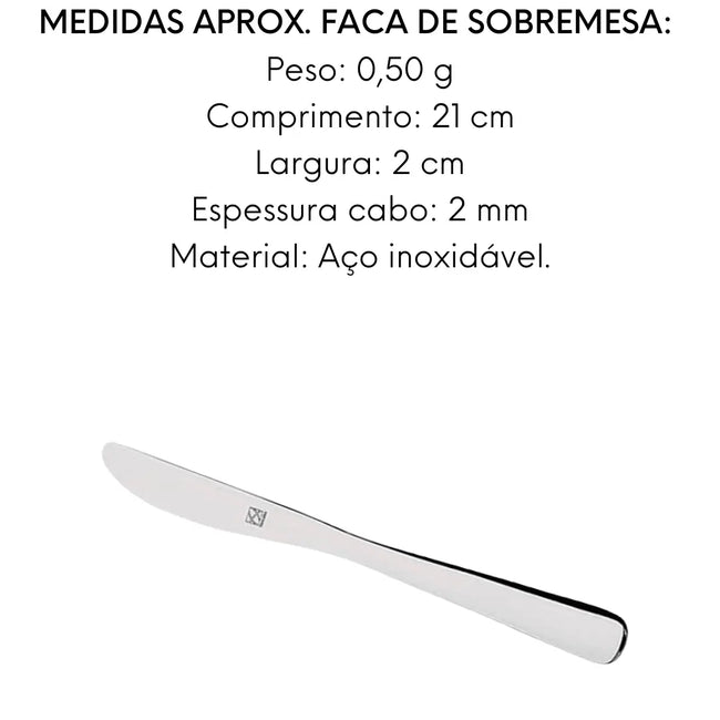 Faca de Sobremesa Olímpia 21 cm. Main Image
