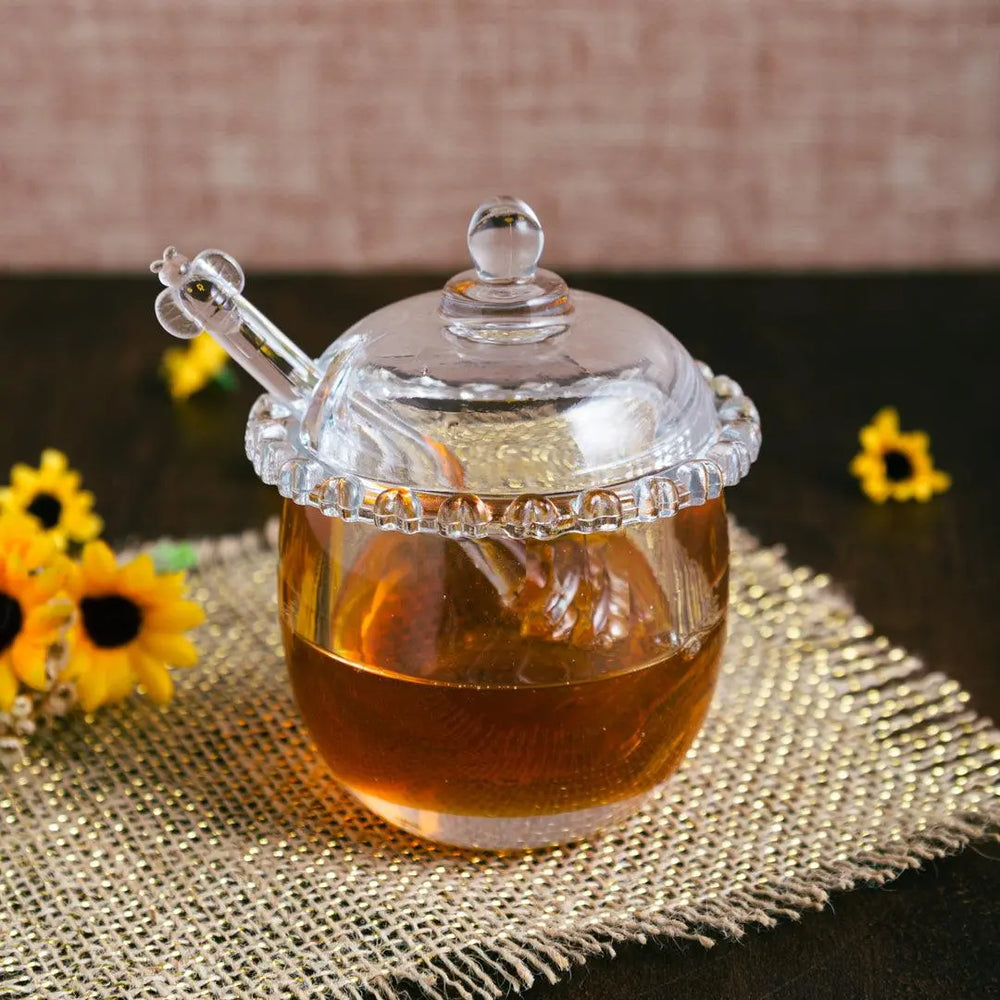 Meleira Coração Lyor C/ Pegador Abelha Lyor