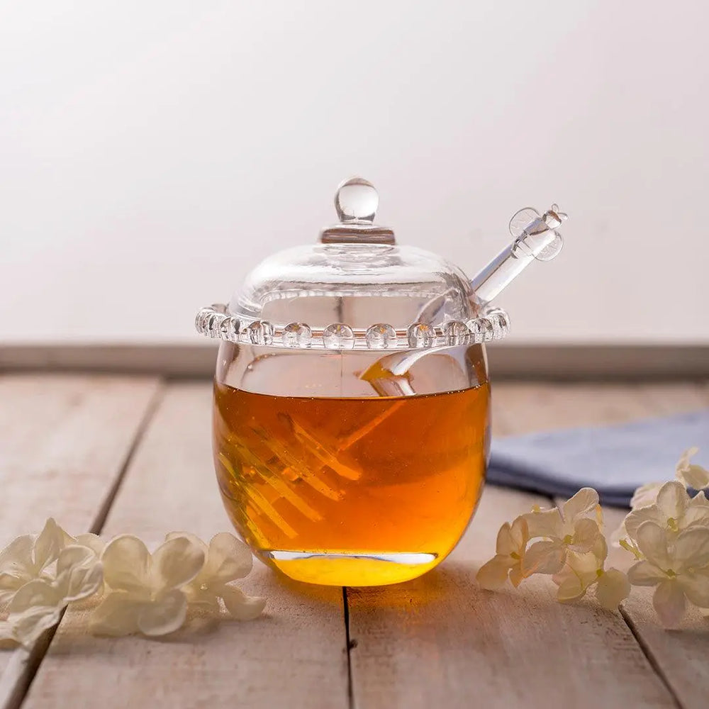 Meleira Coração Lyor C/ Pegador Abelha Lyor