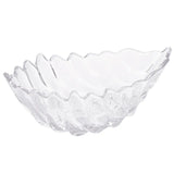 Centro De Mesa Folha Decorada Leaf Vidro 20cm Hotel Lyor