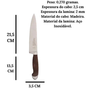 Faca De Carne Marrom Renaissance Hercules