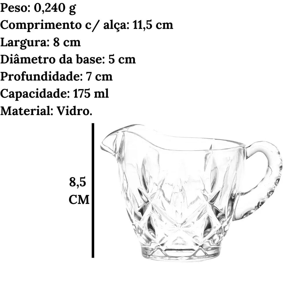 Molheira De Vidro Dublin 175ml Lyor
