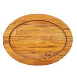 Tabua Oval Madeira Teca A Gourmet