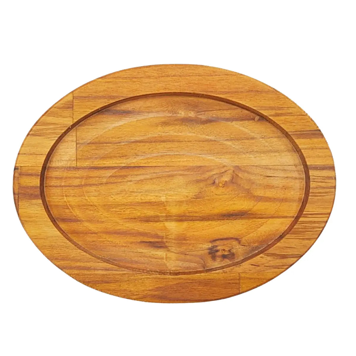 Tabua Oval Madeira Teca A Gourmet