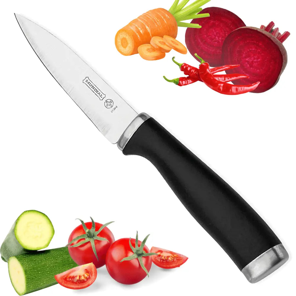 Faca Legume Verdura Mundial Kitchen 3'' Profissional Hercules