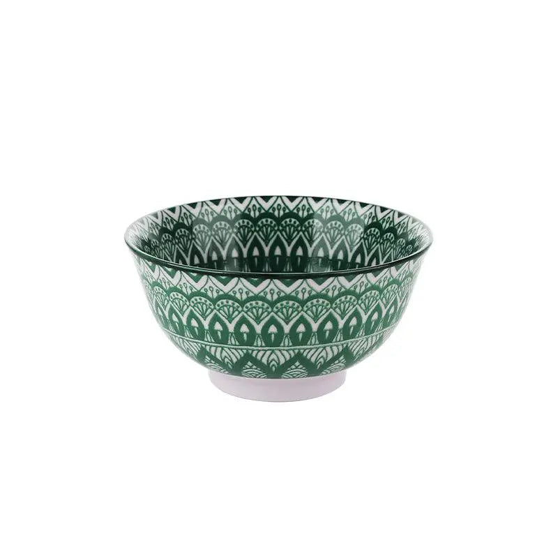 Tigela Bowl Geométrico de Porcelana 300 ML Lyor