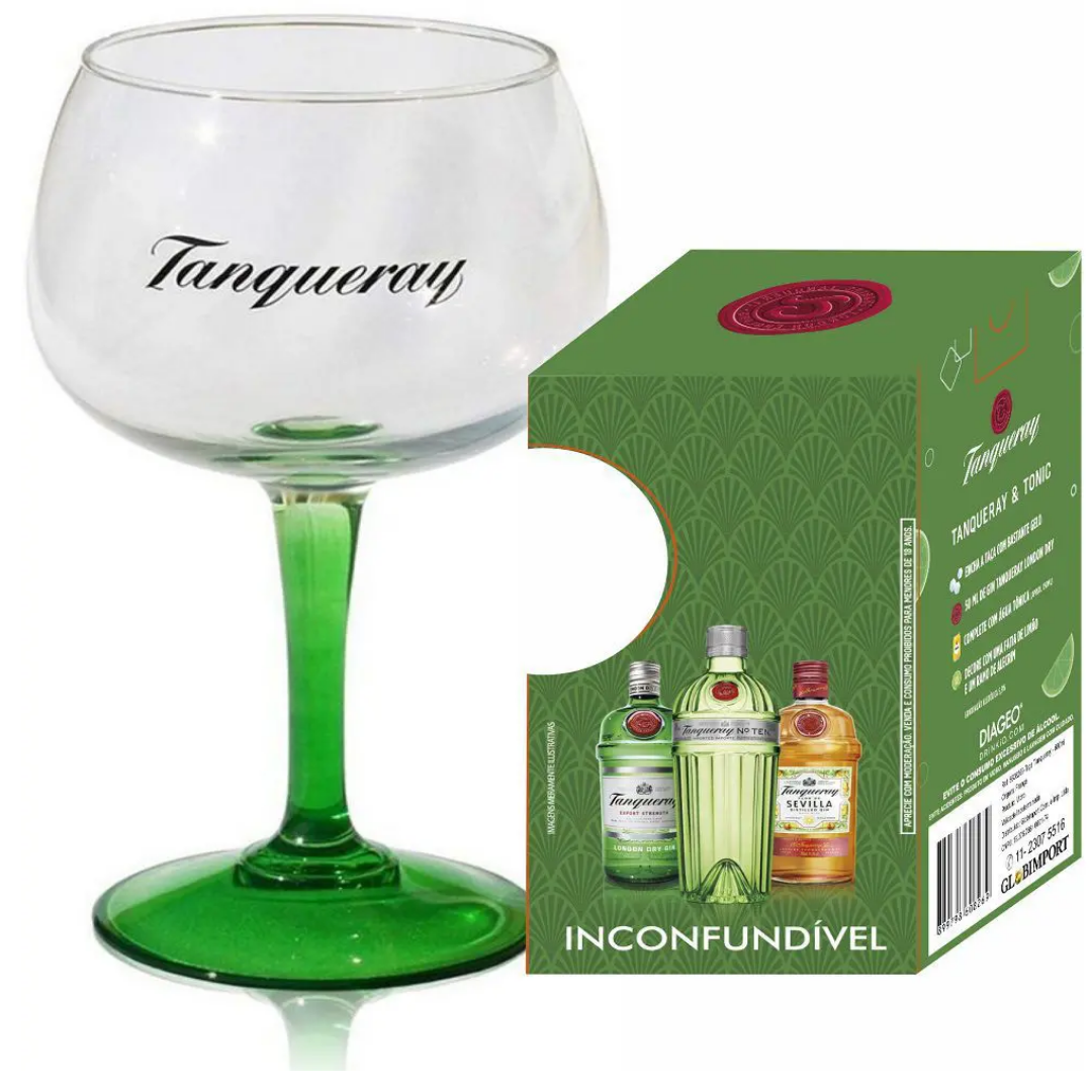 Taça Gin Tanqueray 600ml Original Vidro Glob Imports