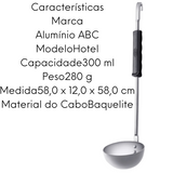 Concha Hotel N14 Aluminio Cabo Baquelite 300 Ml