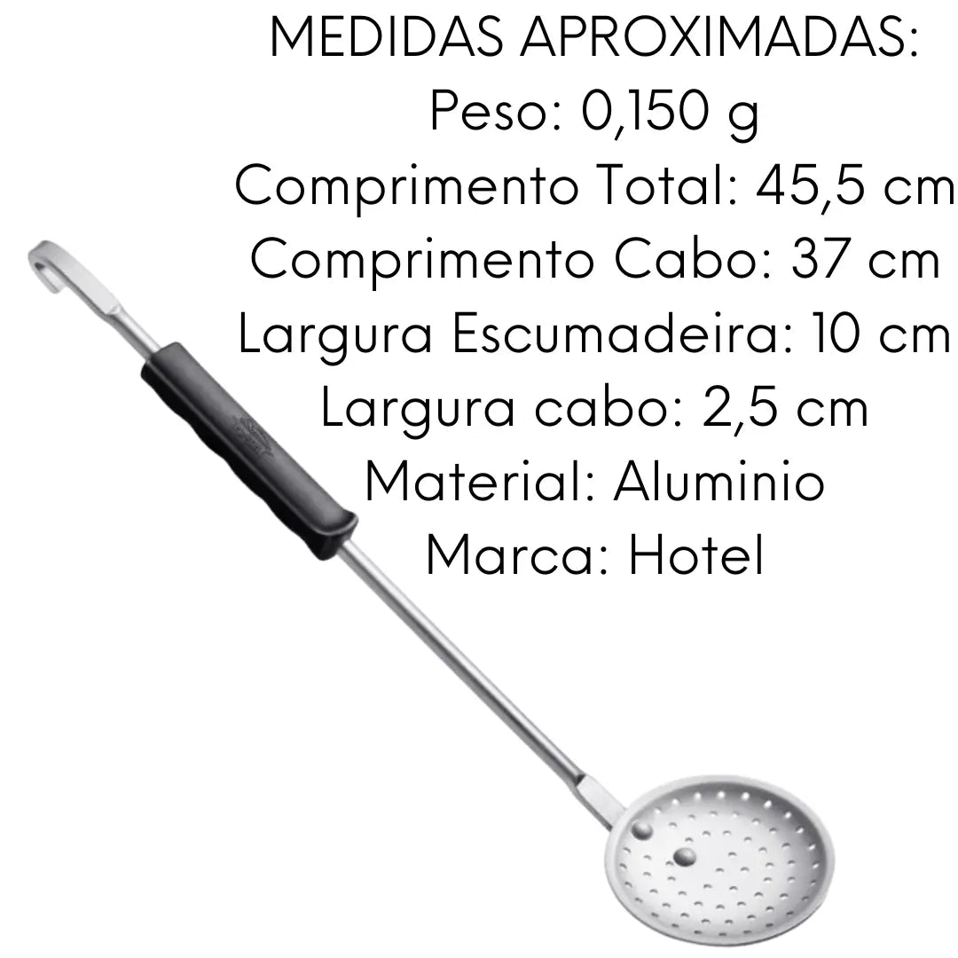 Escumadeira Extra N 10 Cabo Baquelite ABC