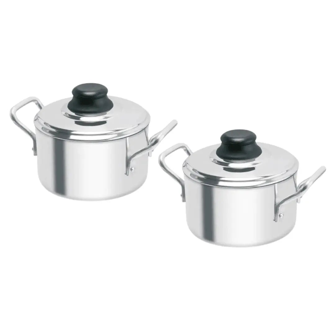 Mini Caçarola com Tampa de Alumínio 450ml ABC