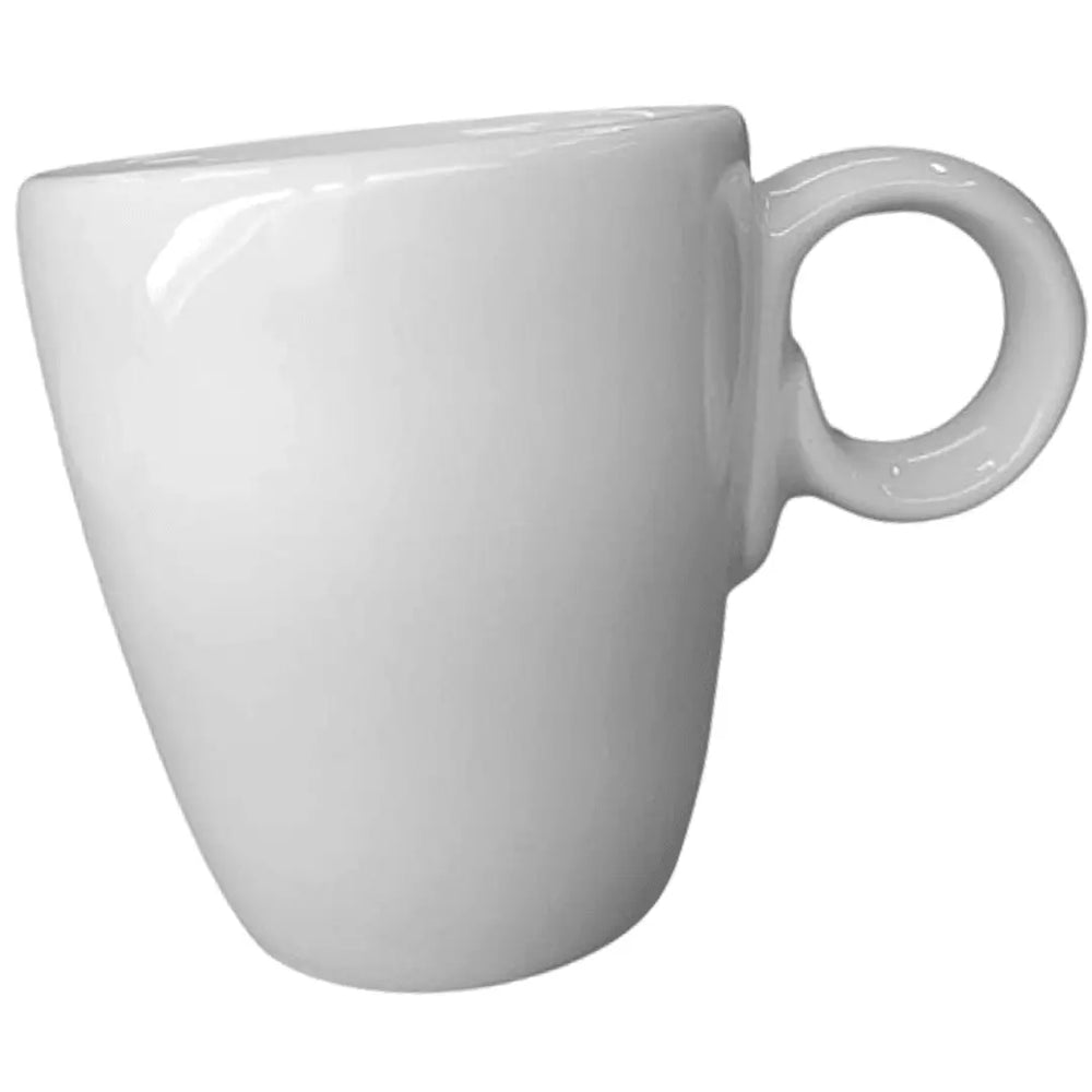 Xicara Branca Simples Porcelana 60ml Café ATLAS