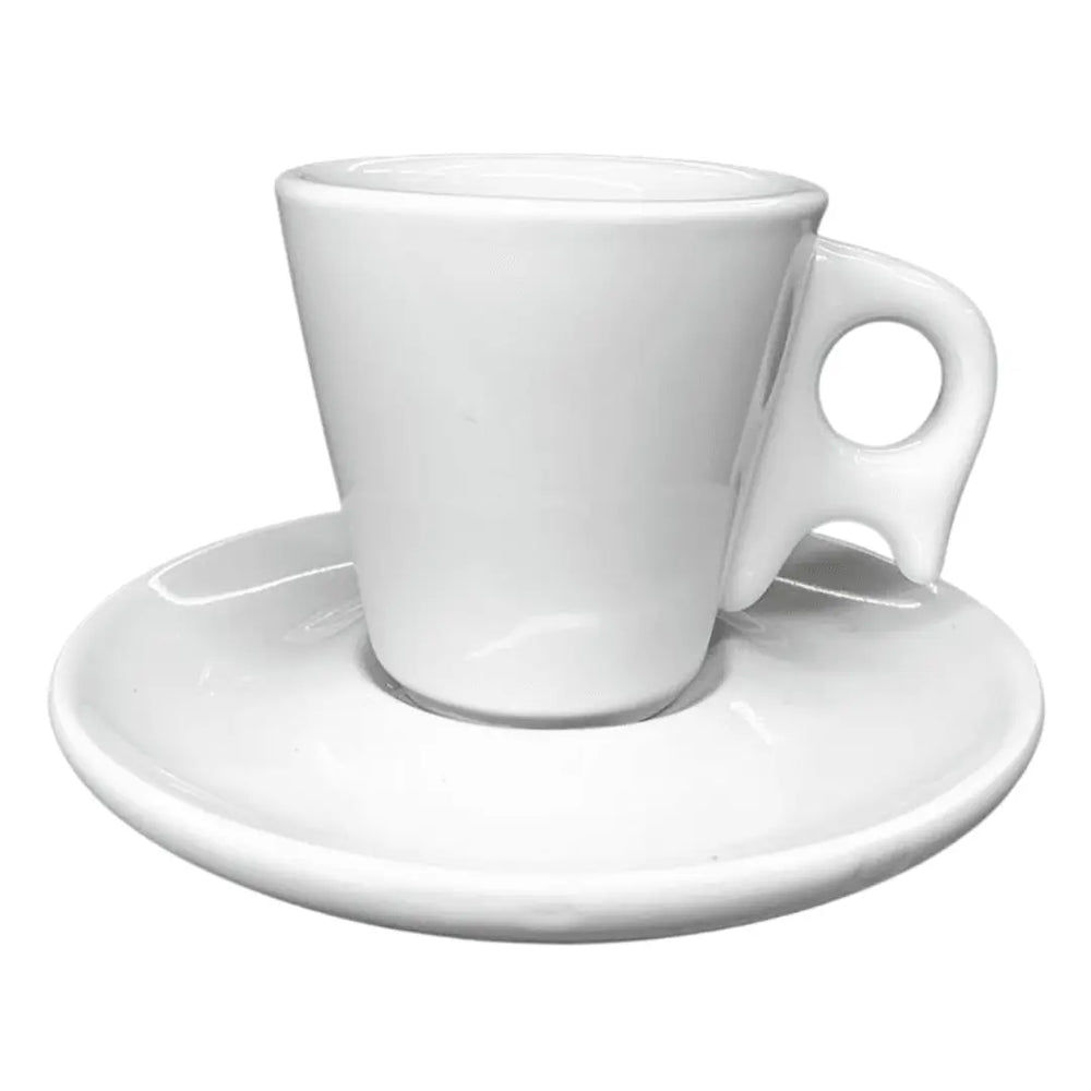Xicaras de café com pires 70ml Porcelana ATLAS
