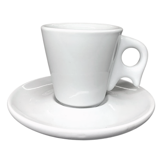 Xicaras de café com pires 70ml Porcelana