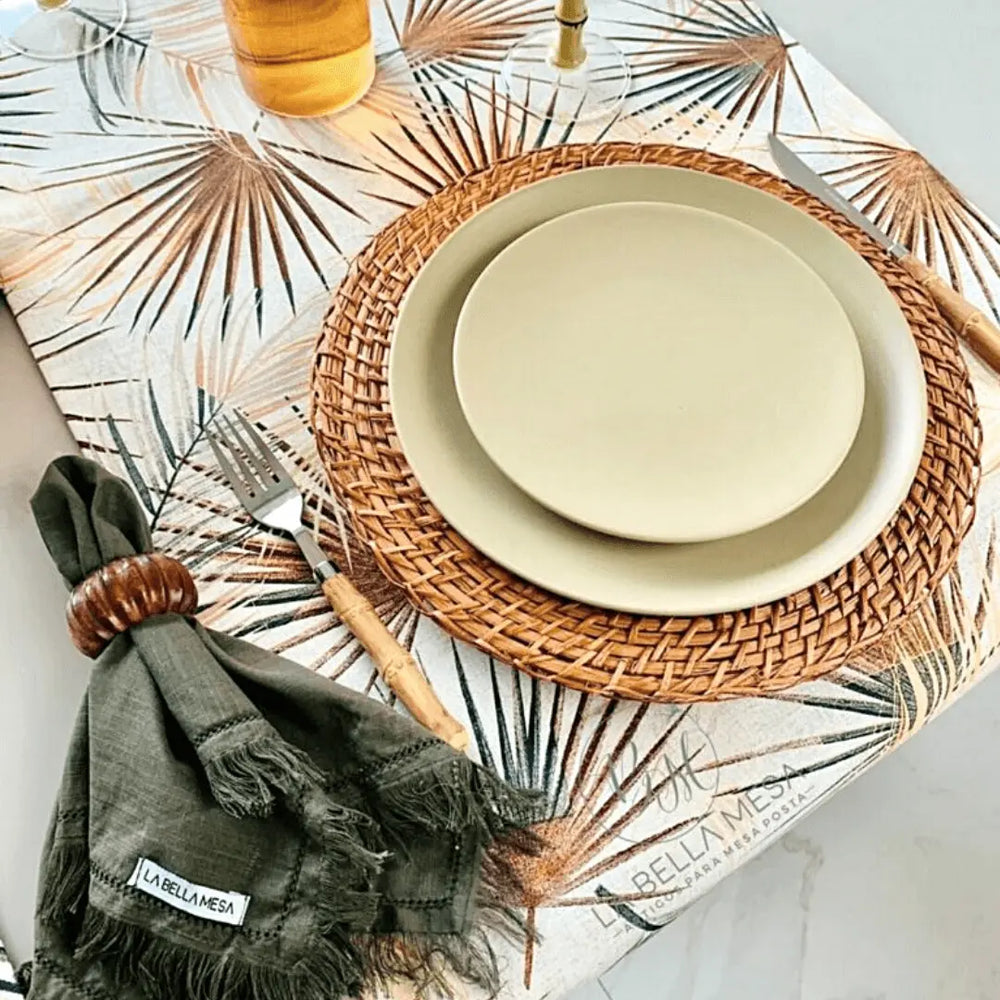 Prato Raso Oliva Porcelana Verde 25,7 Cm Oxford Elegante Oxford