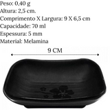Molheira Kanpai Black Melamina Bestfer