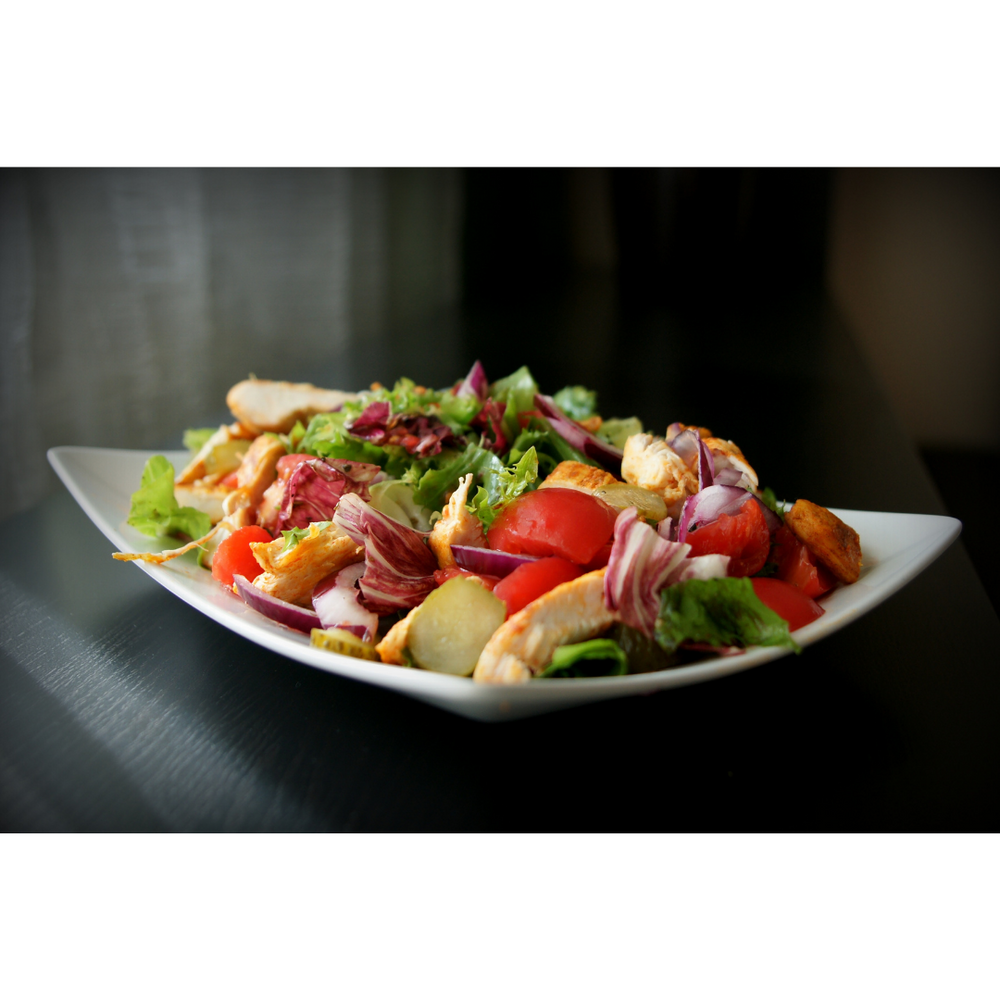 Travessa Curvada com Design 37cm Melamina Bestfer