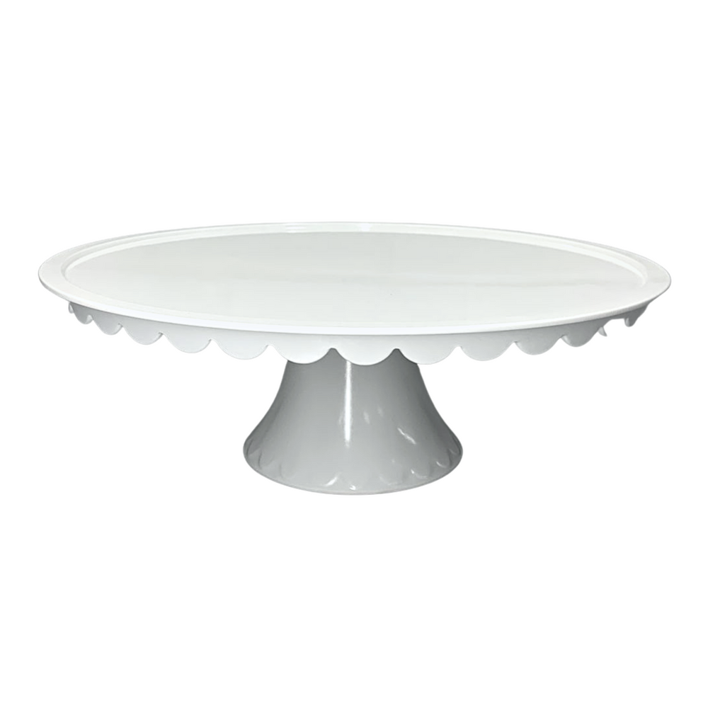 Prato Suporte Para Bolo Com Pé Melamina Bestfer